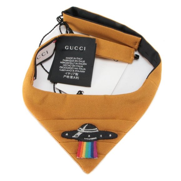 Gucci Other - RARE - GUCCI UFO Rainbow Silk Tie